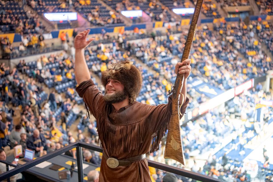 Mikel Hager is the current Mountaineer Mascot